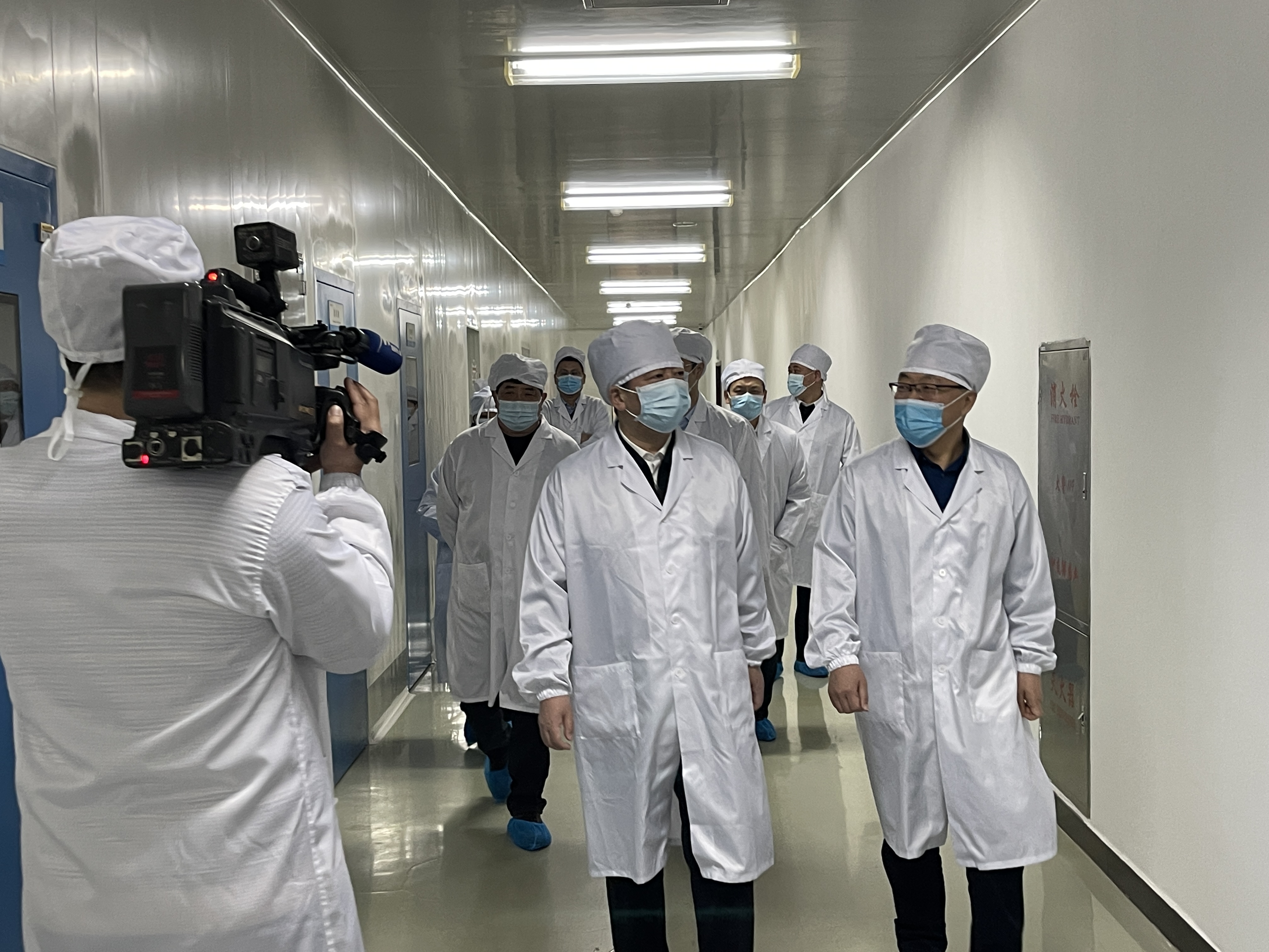 黑龙江省牡丹江市委副书记、市长张国军调研走访友搏药业