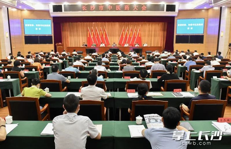 承中华医药崛起之战略，助国粹瑰宝益达于四海——长沙市中医药大会上的九芝之声！